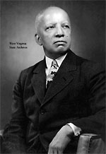 Dr. Carter G. Woodson | Portrait | B&W Photo