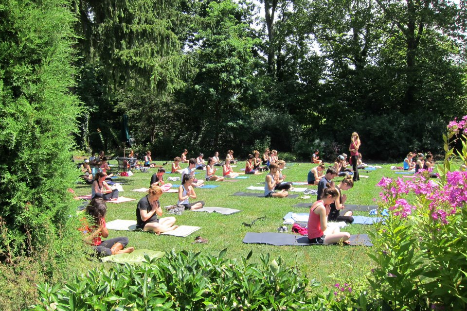 Yoga in the Garden  The Woodson African American Museum of