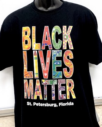 Black Lives Matter T Shirt The Woodson African American Museum of Florida St. Petersburg FL