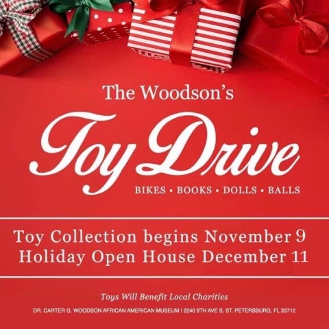 Graphic promoting Toy Drive